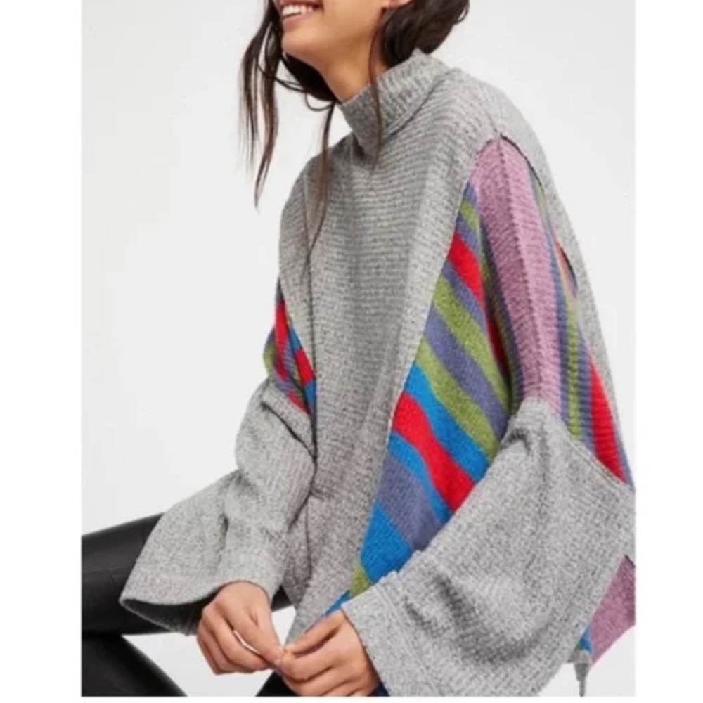 We the Free Slouchy Mock Neck Sweater